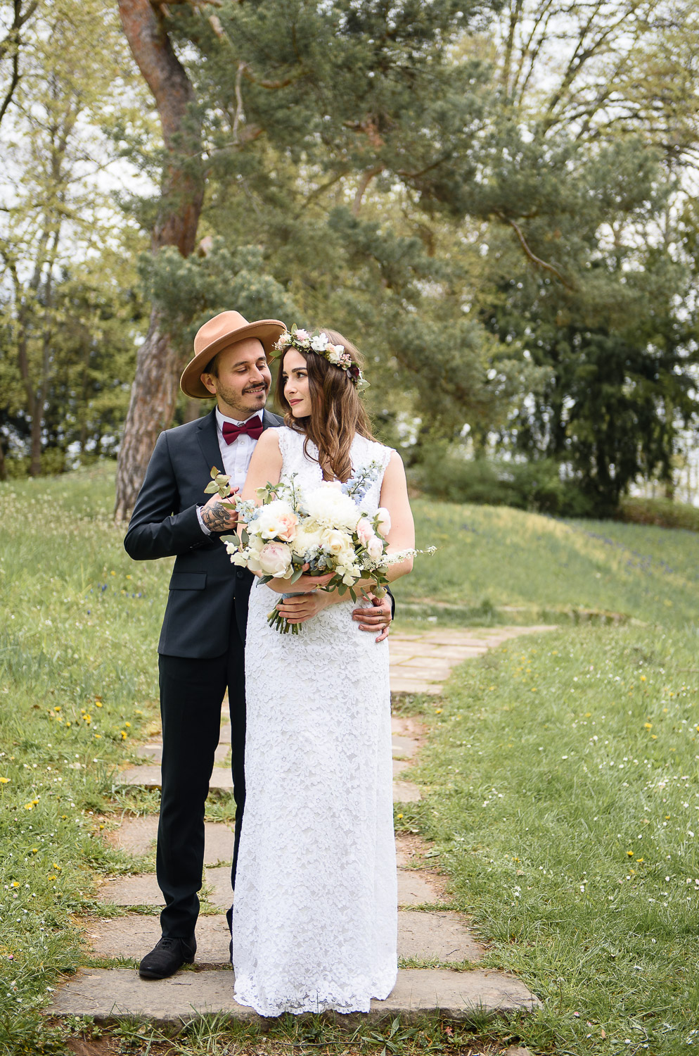 Hochzeitsfotografie-Brautpaar-Portrait-outdoor