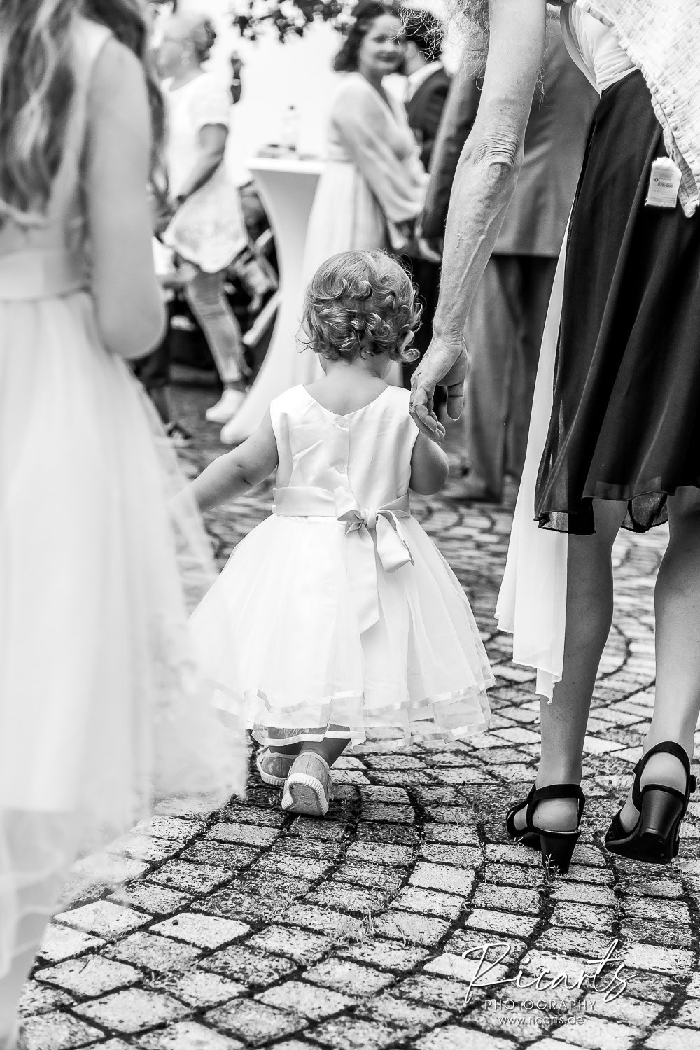 kleines-Mädchen-zwischen-Hochzeitsgästen
